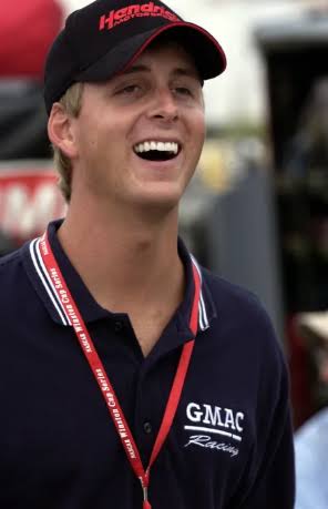 Ricky Hendrick smiling at the racetrack